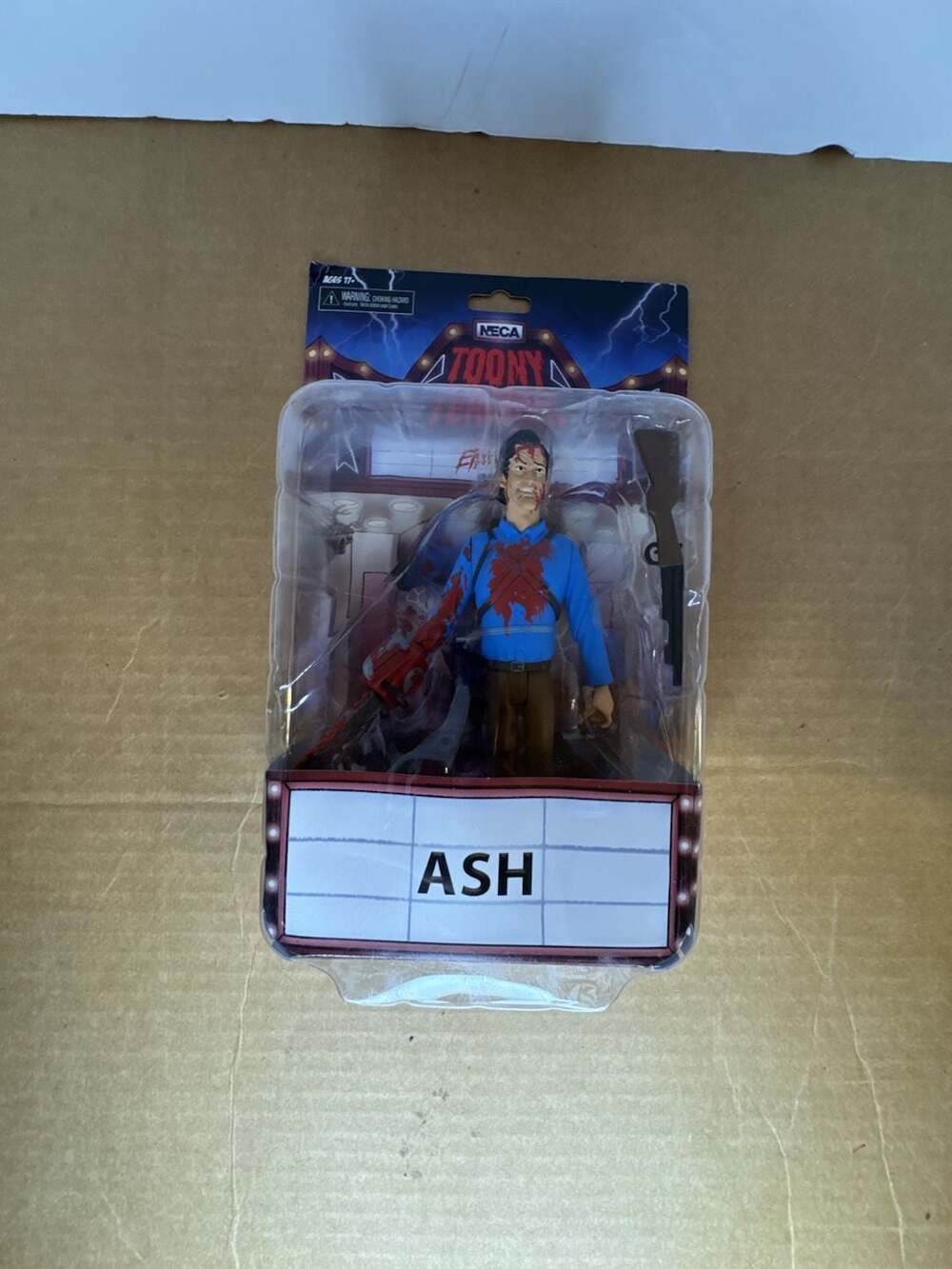 NECA Toony Terrors Evil Dead 2 Ash Williams Action Figure